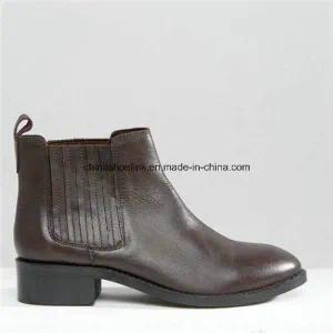 China Women Winter Ankle Boots Supplier PU Leather