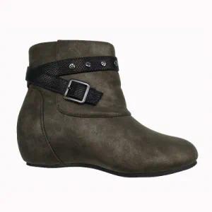 Fashion Heeled Ankle Winter Women Boots