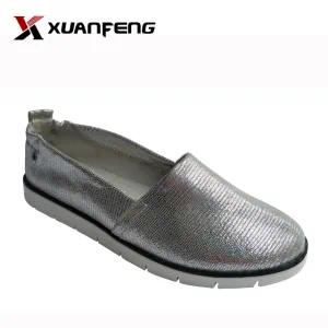 Bling Bling Women′s Genuine Leather Loafers Casual Shoes