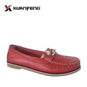 Fashion Lady Comfortable Genuine Leather Loafers Shoes