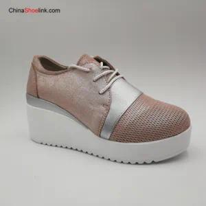 Popular Comfortable Women′s Leather Shoes