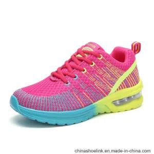 Colorful Ladies′ Sneaker Sport Shoes with PU Sole