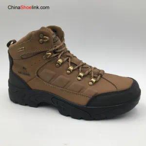Wholesale Men′s Leather Waterproof Outdoor Trekking Boots