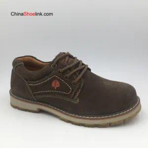 Popular High Quality Men′s Genuine Leather Outdoor Work Shoes