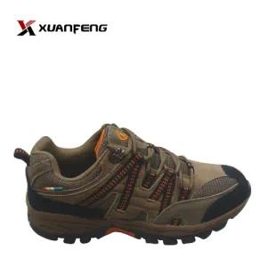Hot Men′s Leather Hiking Shoes Trekking Shoes