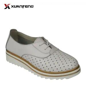 Popular Comfortable Lady′s Leather Shoes