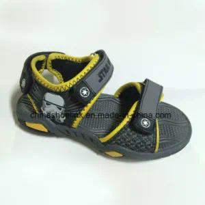 Popular Children Beach Sandal with PU Upper and TPR Outsole