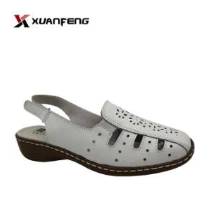 Wholesale Comfort Anti-Slip Leather Women Sport Sandals