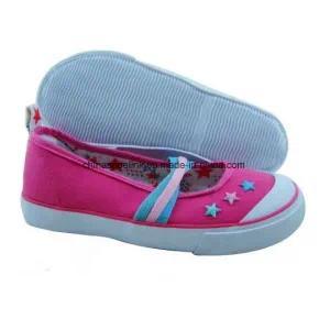 Popular Child Canvas Shoes with Vulcanized Sole